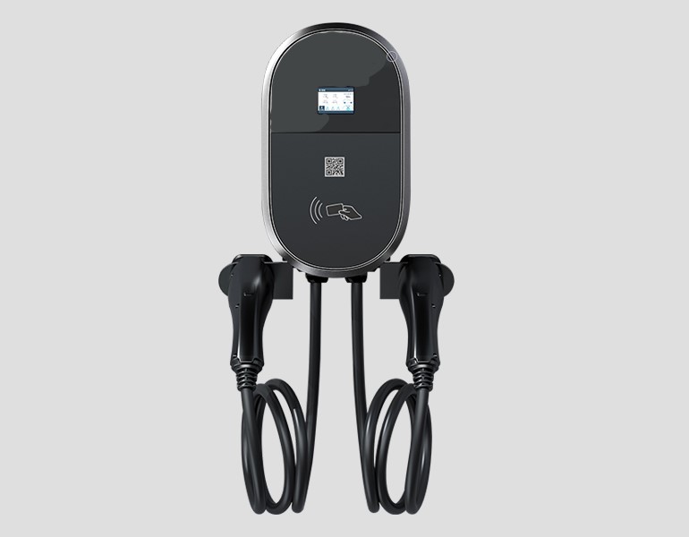 7KW單/雙槍汽車交流充電樁}